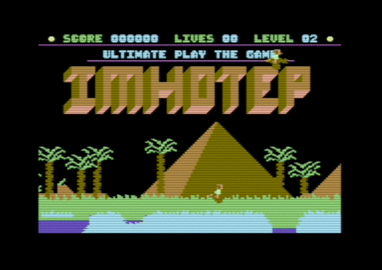 C64 game Imhotep
