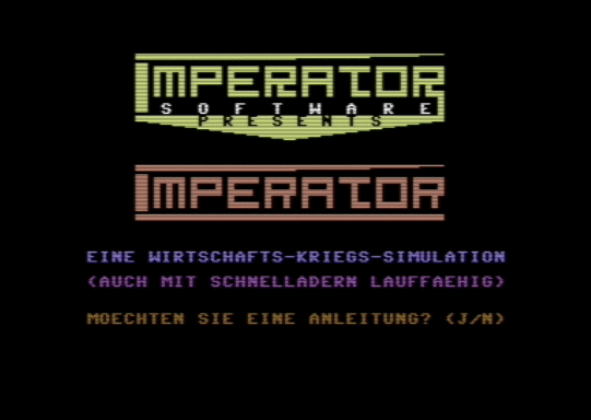 C64 game Imperator