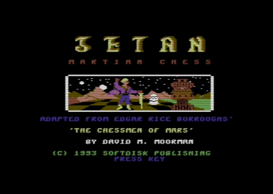 C64 game Jetan: Martian Chess