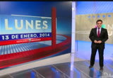 Noticiero Univisión: Edición Nocturna : KDTV : January 14, 2014 5:35am-6:01am PST
