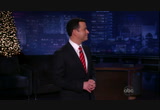 Jimmy Kimmel Live : KGO : December 25, 2012 12:00am-1:05am PST
