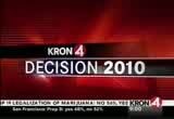 KRON News 4 Special Decision 2010 : KRON : November 2, 2010 7:00pm-10:00pm PST