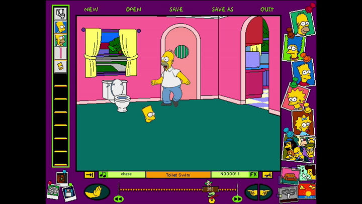 The Simpsons: Cartoon Studio [PC, 1996]: Licensed Video Games #105 : Free  Download, Borrow, and Streaming : Internet Archive