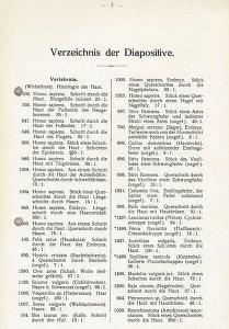 Thumbnail image of a page from Liesegang Liste 329
