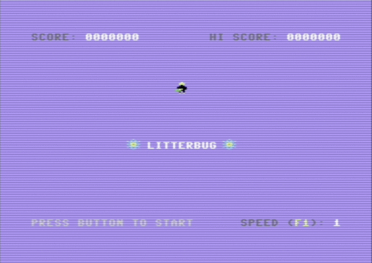 C64 game Litterbug