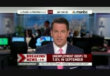MSNBC Live : MSNBCW : October 5, 2012 8:00am-9:00am PDT