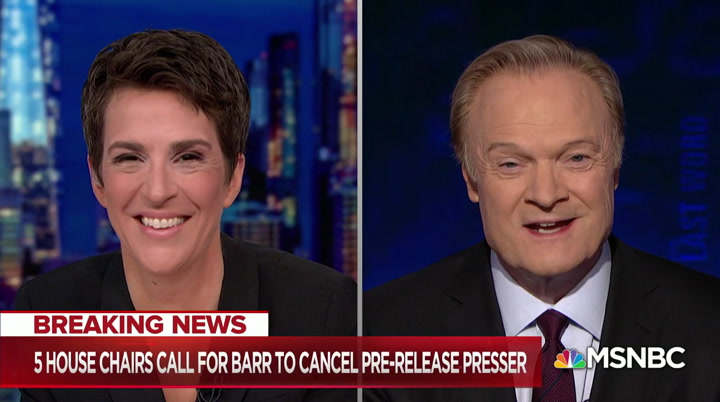 The Last Word With Lawrence O'Donnell : MSNBCW : April 17, 2019 10:00pm-11:00pm PDT