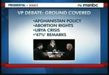 MSNBC Special Coverage : MSNBC : October 16, 2012 8:00pm-9:00pm EDT