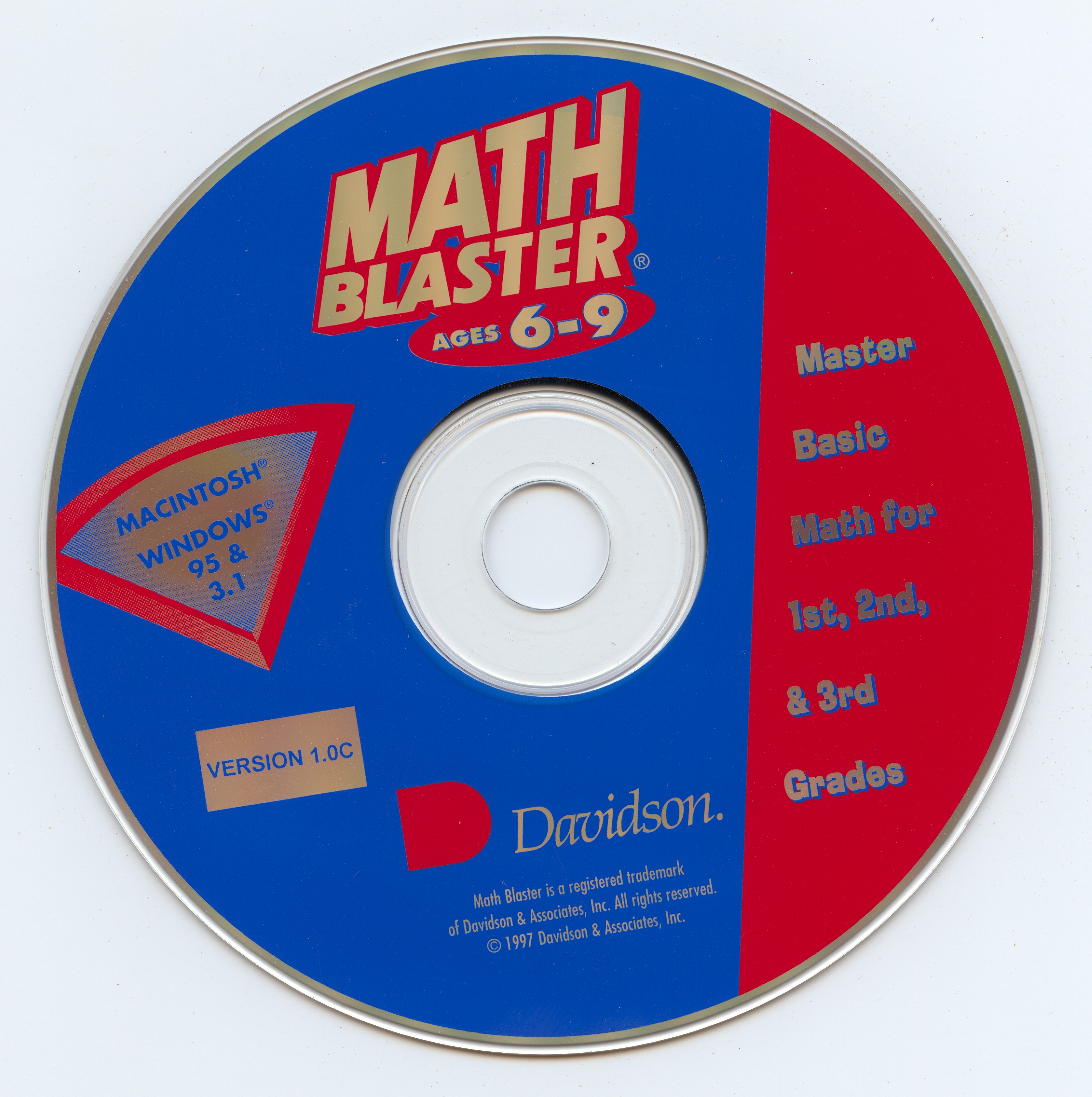Math Blaster Ages 6 9 (Davidson and Associates)(Version 1.0C)(1997) : Free  Download, Borrow, and Streaming : Internet Archive