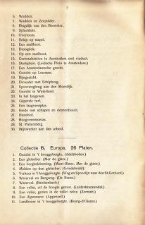 Thumbnail image of a page from Catalogus van Stereoscoopplaten