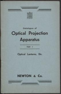 Thumbnail image of a page from Catalogue of Optical Projection Apparatus.