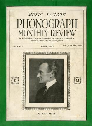 Thumbnail image of a page from Phonograph Monthly Review, Vol. 2, No. 6