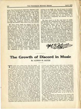 Thumbnail image of a page from Phonograph Monthly Review, Vol. 3, No. 7
