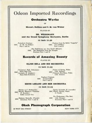 Thumbnail image of a page from Phonograph Monthly Review, Vol. 3, No. 8
