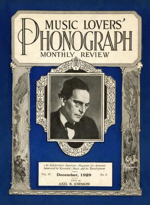 Thumbnail image of a page from Phonograph Monthly Review, Vol. 4, No. 3