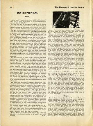 Thumbnail image of a page from Phonograph Monthly Review, Vol. 5, No. 4