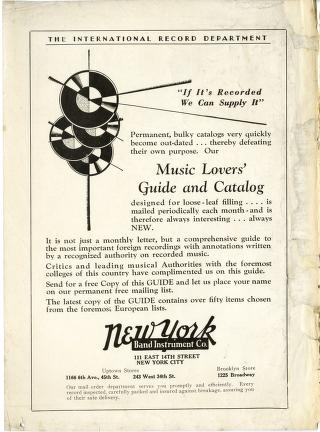 Thumbnail image of a page from Phonograph Monthly Review, Vol. 5, No. 9