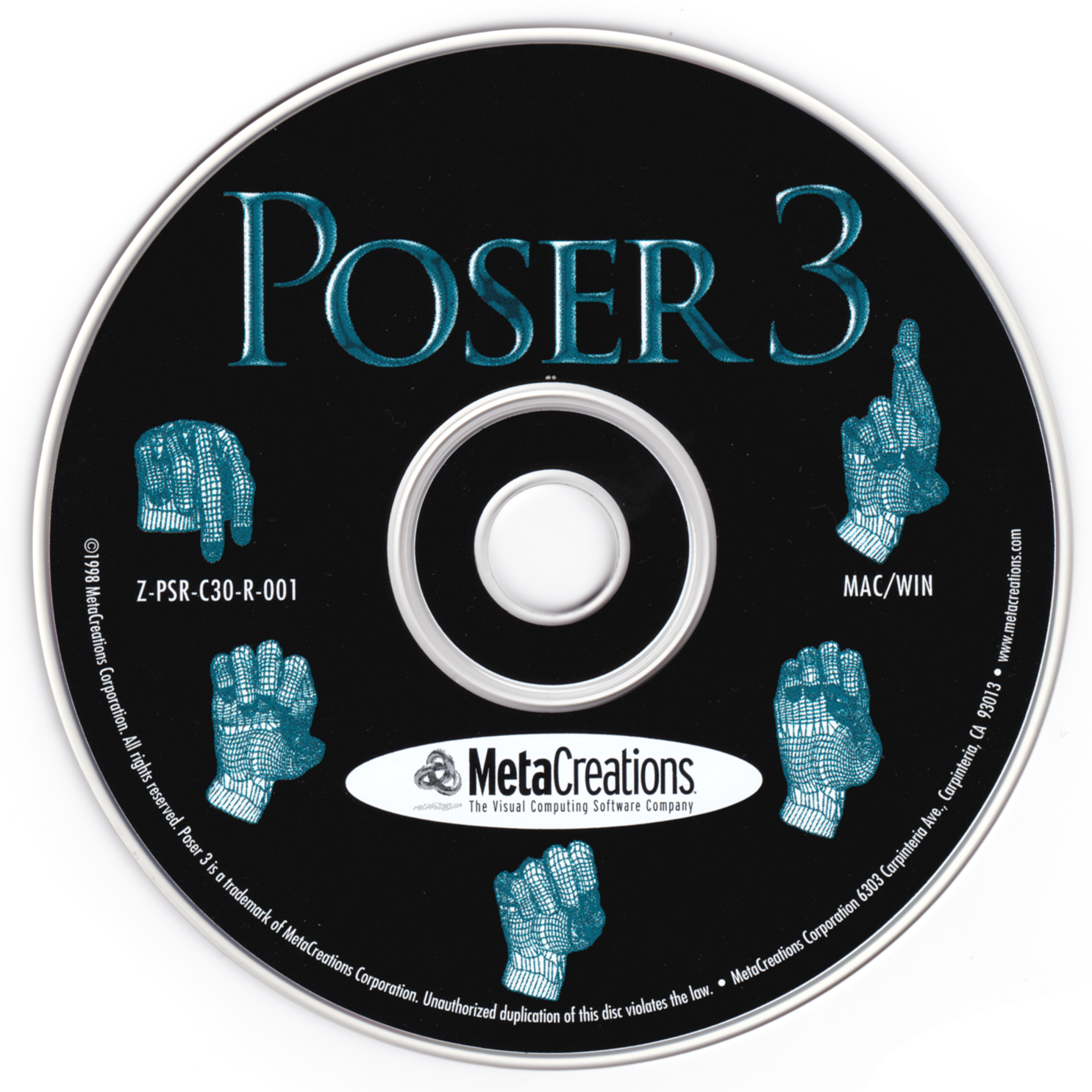 Poser 3 for Windows 95/98/NT and Power Macintosh : MetaCreations Corp. :  Free Download, Borrow, and Streaming : Internet Archive
