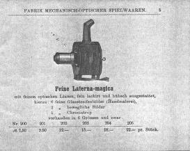 Thumbnail image of a page from Jean Schoenner untitles catalog of toy lanterns