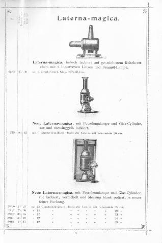 Thumbnail image of a page from Jubiläums-Katalaog 1875-1900: Jean Schoenner Mechanisch-optische Spielwaren Fabrik