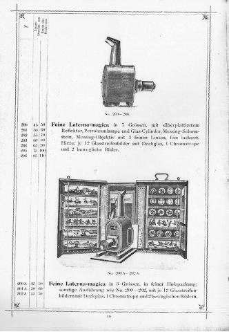 Thumbnail image of a page from Jubiläums-Katalaog 1875-1900: Jean Schoenner Mechanisch-optische Spielwaren Fabrik