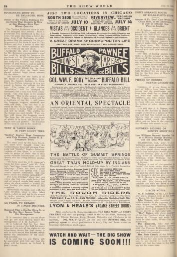 Thumbnail image of a page from Show World