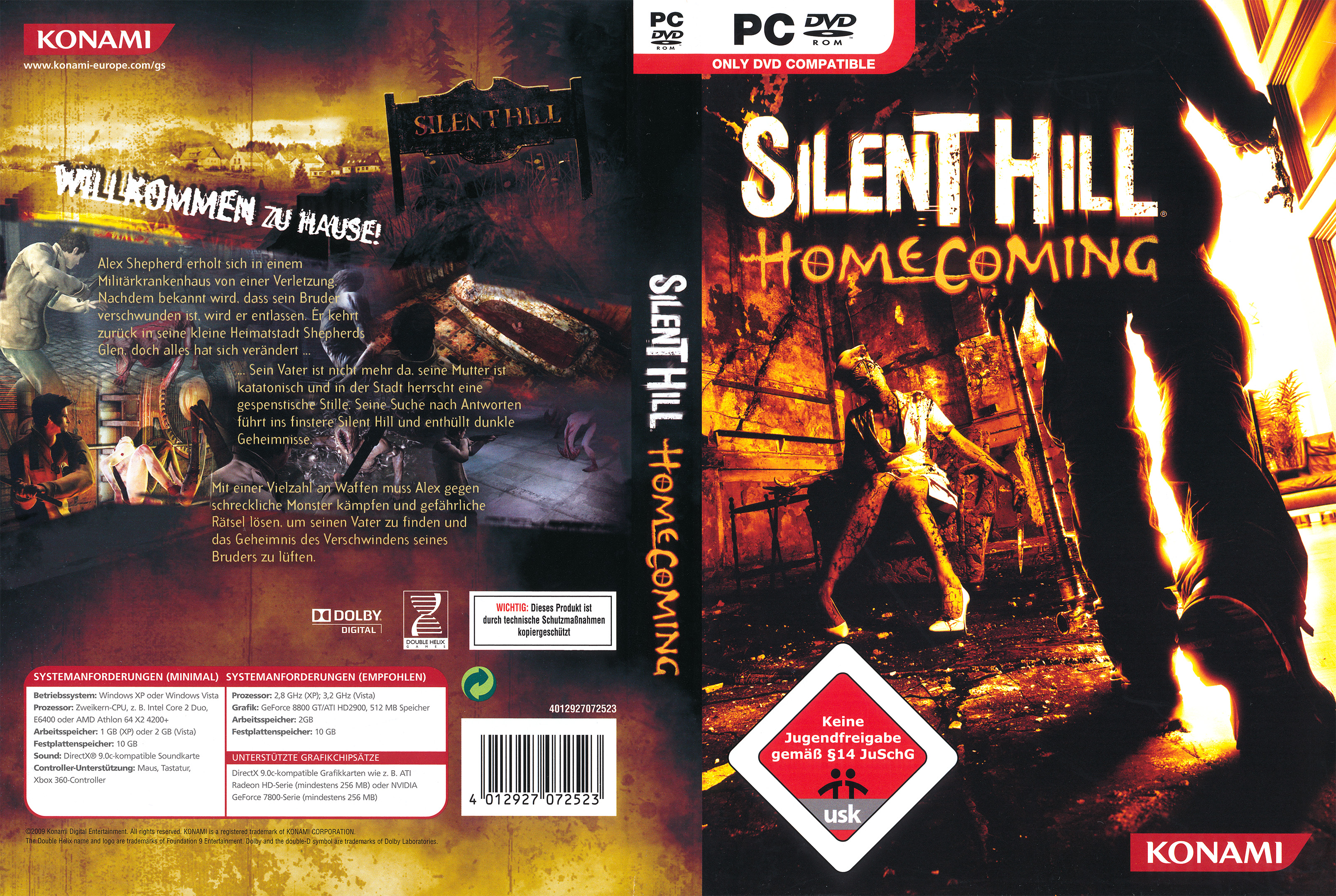 Silent Hill (USA) : Konami of America : Free Borrow & Streaming : Internet  Archive