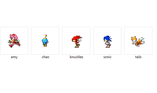 Sonic The Hedgehog Mouse Cursors : Sega : Free Download, Borrow, and  Streaming : Internet Archive