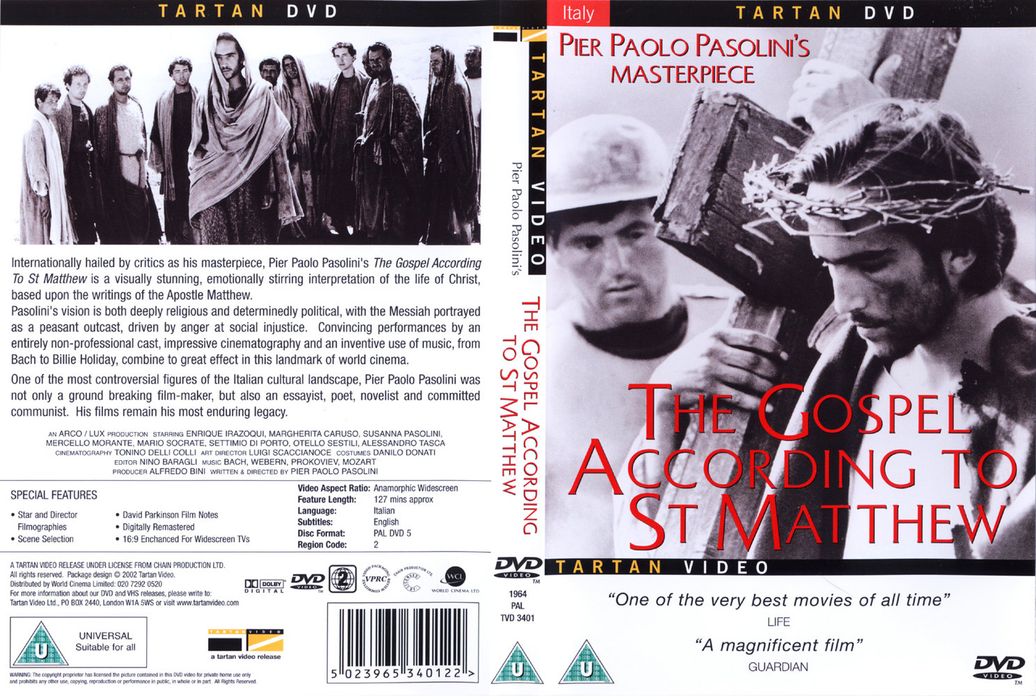 The Gospel According To St Matthew Pier Paolo Pasolini 1964 British Dvd Tartan Video Free Download Borrow And Streaming Internet Archive It is a romance, crime and the gospel according to matthew: the gospel according to st matthew