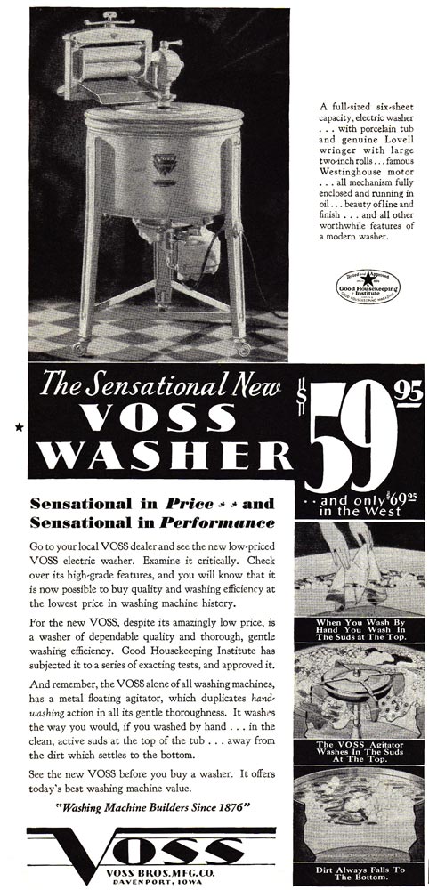 Voss Washing Machines -1931A : Free Download, Borrow, and Streaming :  Internet Archive
