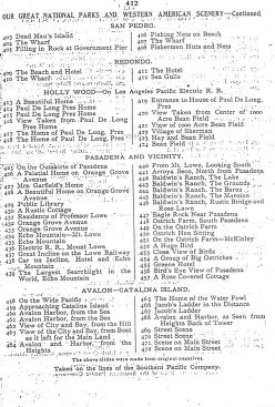 Thumbnail image of a page from Illustrated and Descriptive Catalogue and Price List of Stereopticons, Lantern Slides, Moving Picture Machines, Accessories for Projection