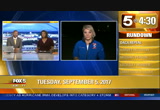 Fox 5 Morning News @ 4:30 : WTTG : September 5, 2017 4:30am-5:00am EDT