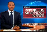 CBS Morning News : WUSA : October 3, 2012 4:00am-4:30am EDT