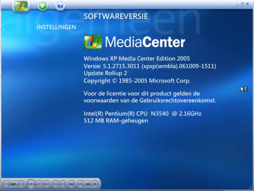Dentro Letrista Grande Windows XP Media Center Edition 2005 SP2 (Dutch) : Microsoft : Free  Download, Borrow, and Streaming : Internet Archive