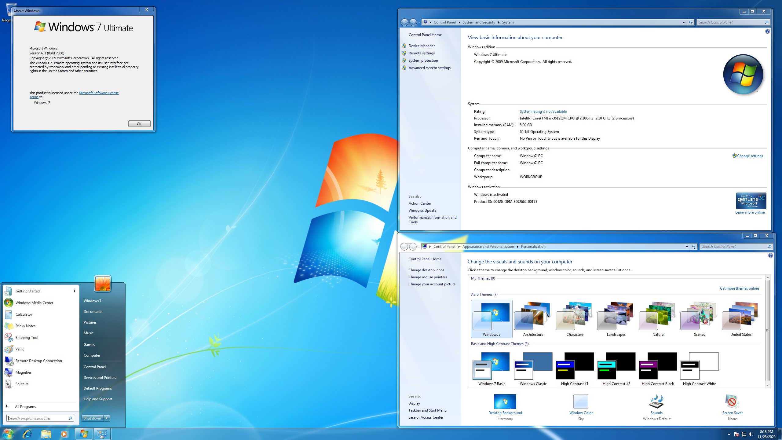 Windows 7 Ultimate RTM X64 : Microsoft : Free Download, Borrow.
