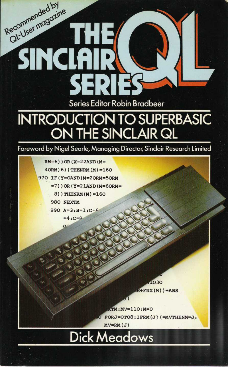 Introduction to Superbasic on the Sinclair QL image, screenshot or loading screen