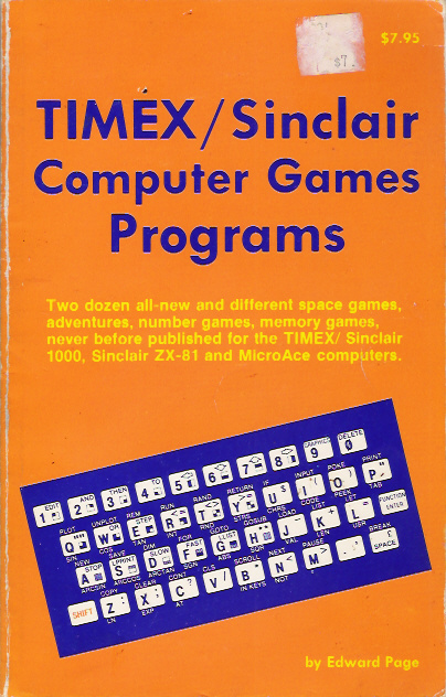 Timex/Sinclair Computer Games Programs image, screenshot or loading screen