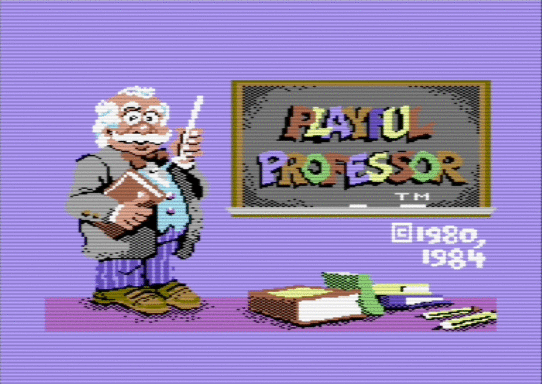 C64 game Zabawny Professor Matematyka (1984) (Tim Colton und Marcin Lichawski) (pl)