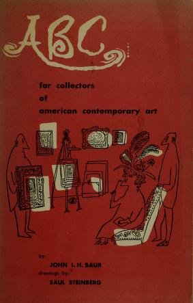 Cover of: ABC for collectors of American contemporary art by John I. H. Baur