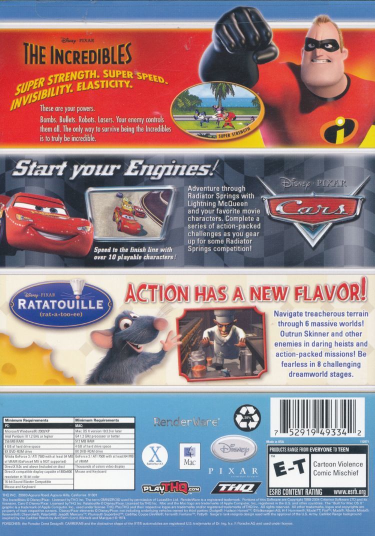 Disney Pixar Cars (PC Game ISO) : THQ : Free Download, Borrow, and  Streaming : Internet Archive