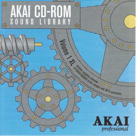 Akai CD Sound Library Sample S1000 S1100 S2000 S2800 S3000 S3200 XL S5000 S6000 
