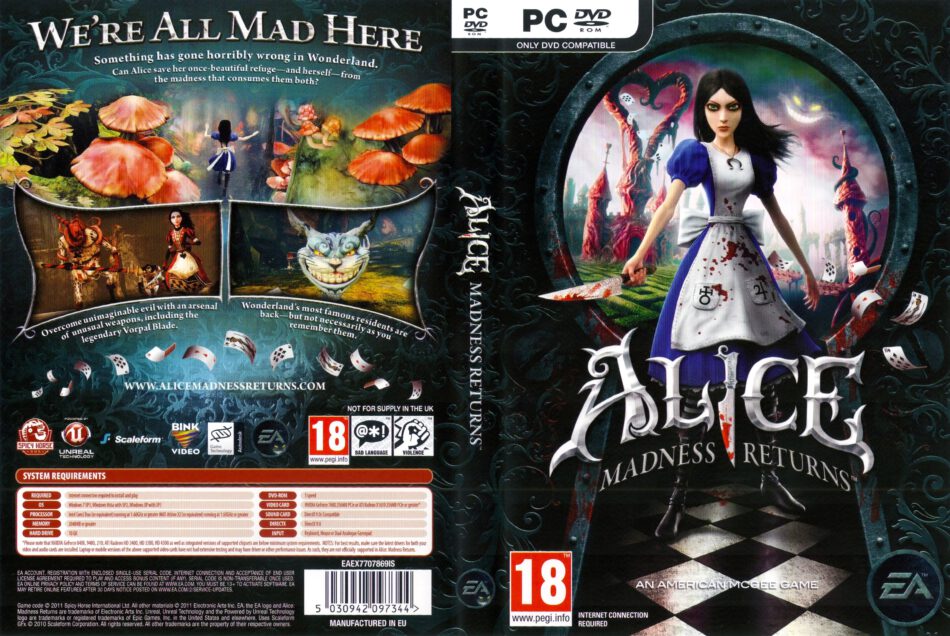 alice in wonderland the madness returns free download mac