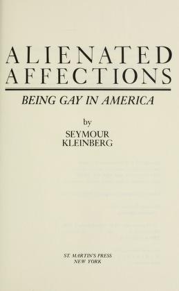 Cover of: Alienated affections by Seymour Kleinberg