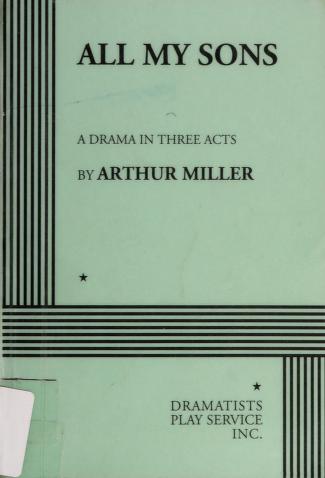 Cover of: All my sons by Arthur Miller
