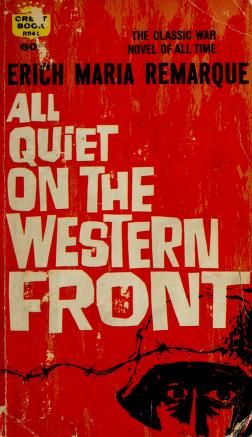 Cover of: All quiet on the western front by Erich Maria Remarque