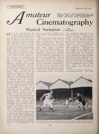 Thumbnail image of a page from Amateur Photographer & Cinematographer