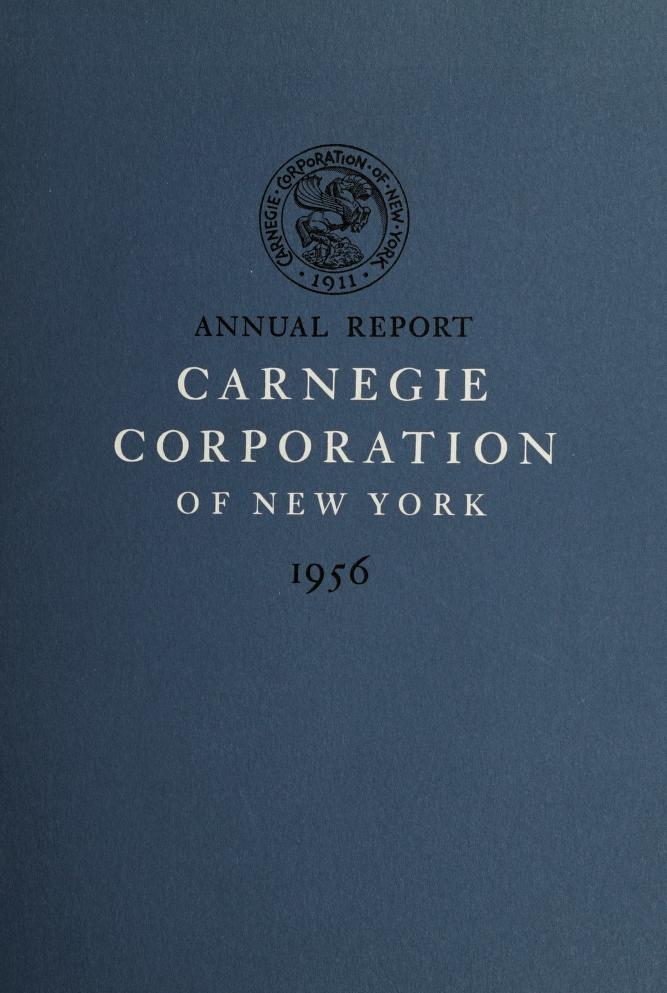 Annual Report, 1956
