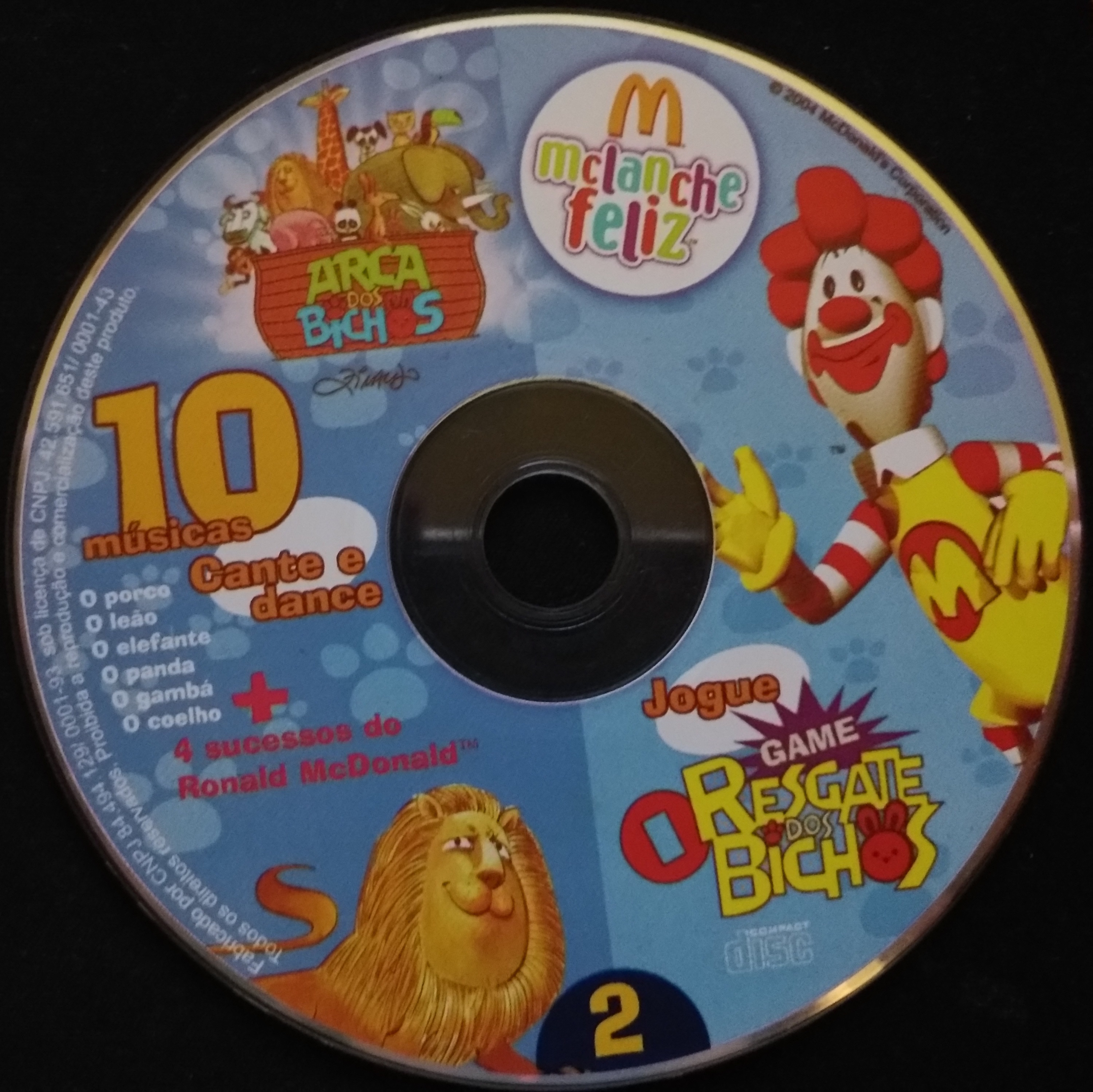 Mcdonalds - O Resgate dos Bichos CD 2 : Free Download, Borrow, and  Streaming : Internet Archive