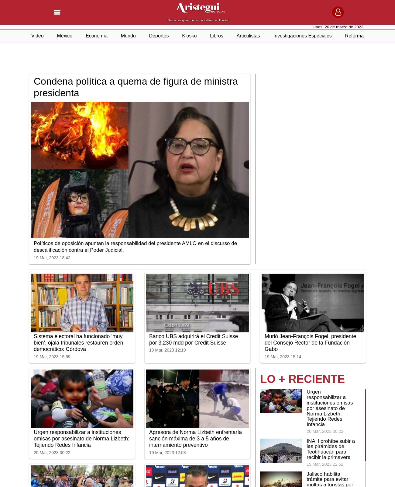 Aristegui Noticias at 2023-03-20 04:14:47-06:00 local time