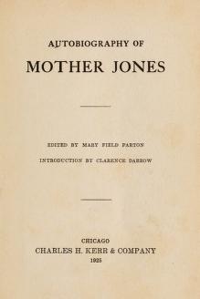 Cover of: Autobiography of Mother Jones by Mary "Mother" Jones